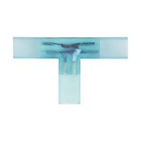 10820 Соединитель UTC-K-34/B67-RGB CLEAR 005 POLYBAG контактный Т-обр. для Led лент 220В 5050 RGB 4 контакта прозр. (уп.5шт) Uniel 