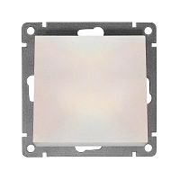 A0021-OBr Выключатель 1-кл. СП Афина 10А IP20 механизм жемчуж. Universal 