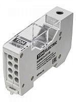 SQ0823-0118 Клемма распределительная модульная на DIN-рейку КРМ-63 1П 63А (1х35мм²/8х10мм²) TDM