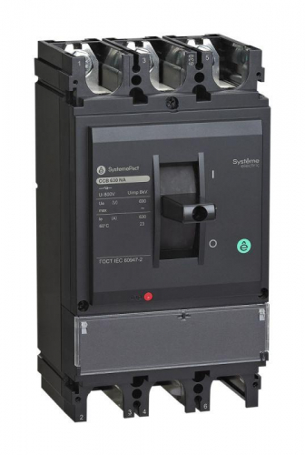 SPC630630NA3DF Выключатель-разъединитель 3п 630А NA SPC630 SE 