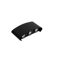 5039858 Светильник светодиодный архитектурный PWL-80160 6Вт 4000К BL IP54 фасадный черн. JazzWay 