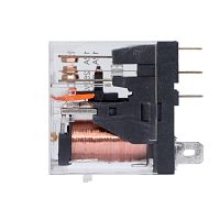 Реле миниатюрное промышленное, 1CO, ком. ток 12А, AgSnO2, напряжение 230V AC, опция: светодиод в г. Санкт-Петербург 