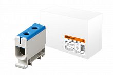 SQ0833-0002 Клемма вводная силовая КВС 6-50 кв.мм. синяя TDM