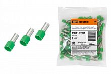 SQ0512-0005 Наконечник-гильза Е6018 6мм2 с изолированным фланцем (100шт) TDM