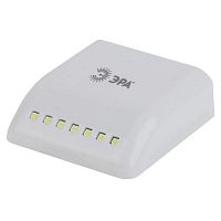 Б0042658 Фонарь SB-404 пушлайт-подсветка универс. в шкаф 7SMD LED сенсор 2хAAA блист. (10/120/2880) Эра 
