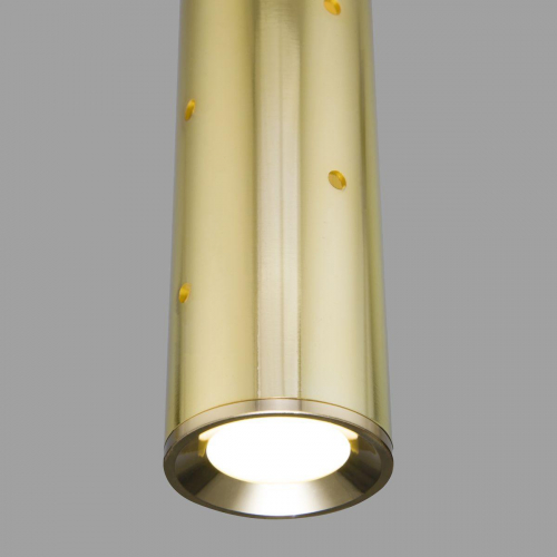 Подвесной светодиодный светильник Elektrostandard Bong 50214/1 Led золото a055667 в г. Санкт-Петербург  фото 3