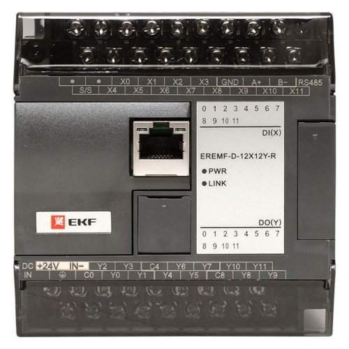 Модуль дискретного ввода/вывода EREMF 12/12 PRO-Logic EKF EREMF-D-12X12Y-R в г. Санкт-Петербург  фото 8