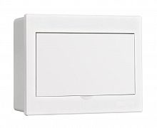 31086DEK Корпус навесной дв. 1 ряд 9 мод. IP41 ЩРН-П пласт. бел.DEKraft 