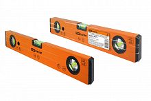 SQ1022-0101 Уровень (ватерпас) 40 см, 3 глазка, алюминиевый, с магнитом, усиленный, серия "Алмаз" TDM