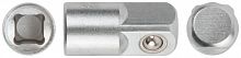 62646 Переходник для воротка CrV профи 3/8дюйм (П)-1/4дюйм (М) FIT 