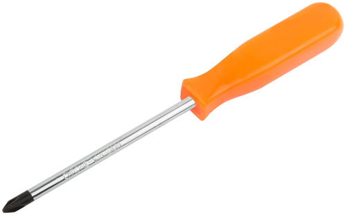 Отвертка "Эконом", CrV сталь, пластиковая оранжевая ручка  6х100 мм РН2 в г. Санкт-Петербург  фото 2