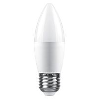 55270 Лампа светодиодная SBC3720 20Вт C37 свеча 4000К E27 230В SAFFIT 