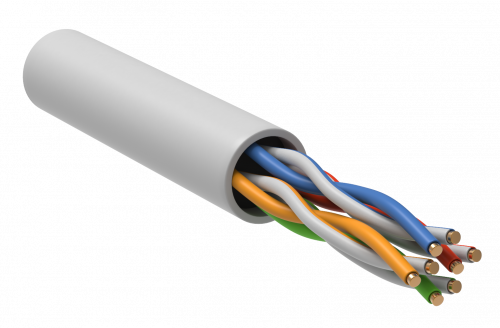 Витая пара U/UTP 5E 4х2х0.52 LSLTx белый (305м) РФ/Т в г. Санкт-Петербург 