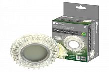 SQ0359-0133 Светильник встраиваемый СВ 03-06 MR16 50Вт G5.3 LED подсветка 3 Вт зеркальный/хром TDM