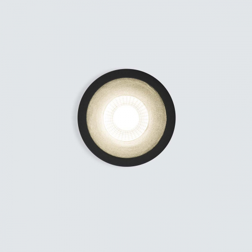 Встраиваемый светодиодный светильник Elektrostandard 15266/LED черный a055719 в г. Санкт-Петербург  фото 4
