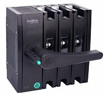 SSD01603LF0080 Выключатель-разъединитель SYSTEMEPACT SD160 3п 80А рукоятка фронт. слева (зак. отдельно) SE 