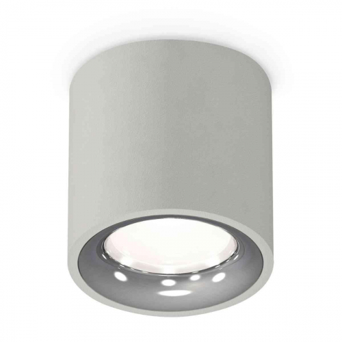 Комплект накладного светильника Ambrella light Techno Spot XS7533022 SGR/PSL серый песок/серебро полированное (C7533, N7012) в г. Санкт-Петербург 