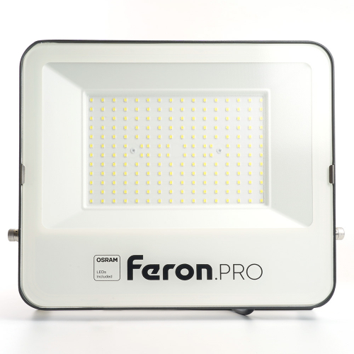 Светодиодный прожектор Feron.PRO LL-1000 IP65 200W 6400K черный 51016 в г. Санкт-Петербург  фото 2
