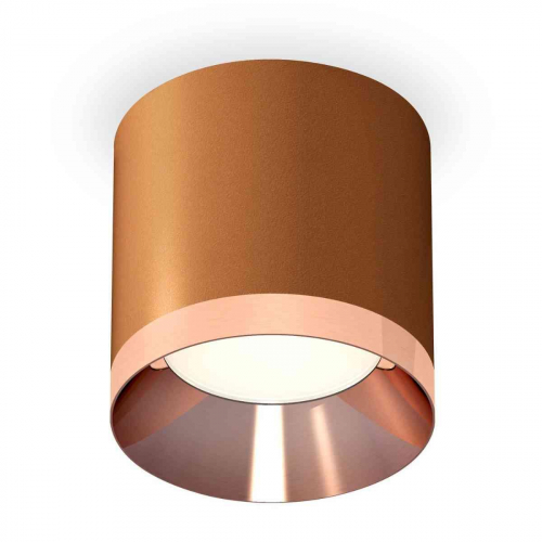 Комплект накладного светильника Ambrella light Techno Spot XS7404011 SCF/PPG кофе песок/золото розовое полированное (C7404, N7035) в г. Санкт-Петербург 