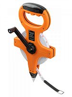 SQ1018-0403 Мерная лента, 30 м х 13 мм, фибергласовое полотно, открытый корпус, штык для фиксации "Рубин" TDM
