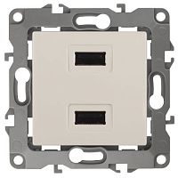 Б0027492 Устройство зарядное USB 12-4110-02 5В-2100мА сл. кость ЭРА 