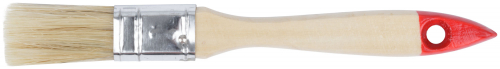 Кисть флейцевая "Оптима", натур. cветлая щетина, деревянная ручка 3/4" (19 мм) в г. Санкт-Петербург 