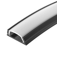 039583 Профиль ARH-BENT-W11-2000 ANOD BLACK L2000 алюм. Arlight 