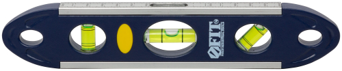 Уровень "Торпедо" пластиковый, 3 глазка, магнитный, с алюминиевой рамкой, Профи 230 мм в г. Санкт-Петербург 