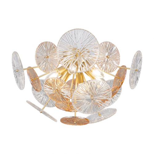 FR5274CL-06G Светильник Brillia 60Вт E14х6 IP20 потолочн. Freya 