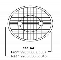 Аксессуар MVF403 FRONT REFLECTOR ASSY CAT A4 PHILIPS 996500005037 в г. Санкт-Петербург 