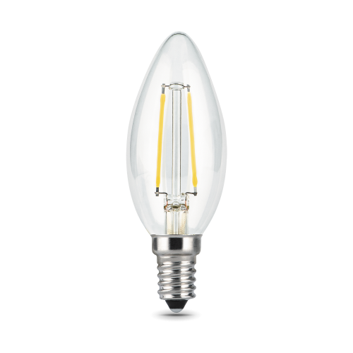 Лампа светодиодная диммируемая Gauss филаментная E14 5W 4100К прозрачная 103801205-D в г. Санкт-Петербург 