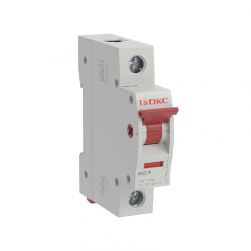 MSD-1P63 Выключатель нагрузки модульный 1п 63А MSD YON 