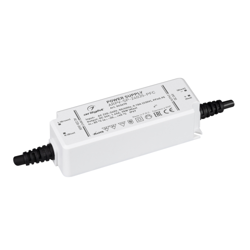 Блок питания ARPV-SP-24035-PFC (24V, 1.45A, 35W) (Arlight, IP67 Пластик, 5 лет) 043670 в г. Санкт-Петербург 