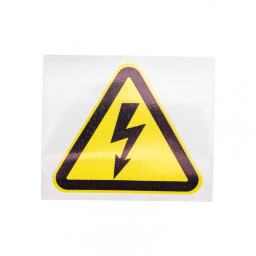 Наклейка знак электробезопасности "Опасность поражения электротоком " 100х100х100мм Rexant 56-0005 в г. Санкт-Петербург  фото 2