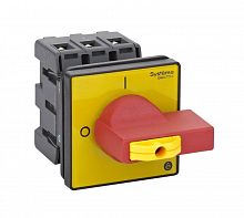 MSD40360R Выключатель-разъединитель 3п 40А IP20 с красн. рукоят. на дверцу 4 винта 1 замок SE 