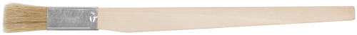 Кисть узкая, натуральная светлая щетина, деревянная ручка 20 мм в г. Санкт-Петербург 