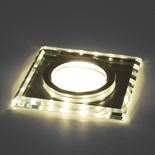 Светильник встраиваемый с белой LED подсветкой Feron CD8150 потолочный MR16 G5.3 белый 41910 в г. Санкт-Петербург  фото 2