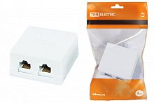 SQ1809-0004 Компьютерная розетка 2xRJ-45 TDM