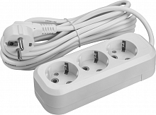 90520 Удлинитель 3х10м с заземл. 16А IP20  OPE-S-03-1000-Е-3х1 ОНЛАЙТ 