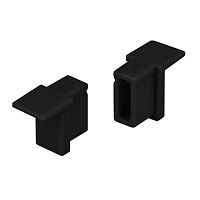 044088 Заглушка SL-MINI-6-H9 BLACK глухая пластик (комплект) Arlight 