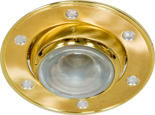 Светильник встраиваемый Feron 1014AL потолочный R39 E14 матовое золото-золото 17245 в г. Санкт-Петербург 