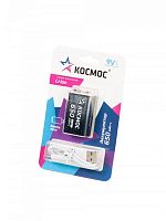 KOCLi9V650mAh1BL Аккумулятор крона Li-ion 9В 650мАч (блист.1шт) КОСМОС 