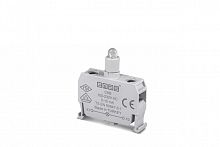 CKB Блок-контакт подсветки с бел. светодиодом 100-250В перем. тока  EMAS 