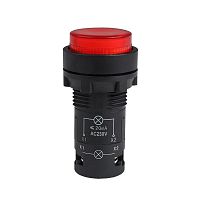 362101 Кнопка с подсветкой OptiSignal Compact D22 С7-PL-M410 красн. 1НО 230В AC XB7NW34M1 КЭАЗ 