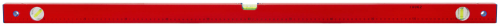 Уровень "Стандарт", 3 глазка, красный корпус, фрезерованная рабочая грань, шкала 1200 мм в г. Санкт-Петербург  фото 2