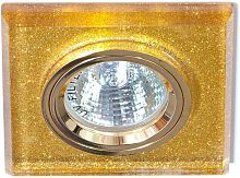 Светильник потолочный, MR16 G5.3 мерцающее золото, золото, 8170-2 19718 в г. Санкт-Петербург 