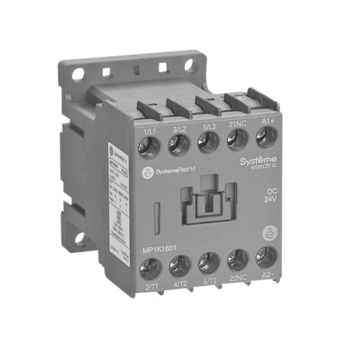 MP1K0610ED Контактор MP1K 6А 1НО DC 48В SE 