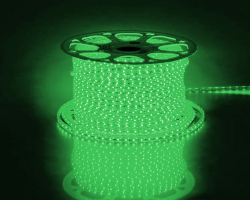 Cветодиодная LED лента Feron LS704, 60SMD(2835)/м 4.4Вт/м 100м 220V IP65,зеленый 26241 в г. Санкт-Петербург 