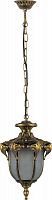 Светильник садово-парковый Feron PL4054 шестигранный на цепочке 60W 230V E27, черное золото 11433 в г. Санкт-Петербург 