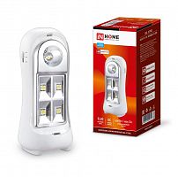 4690612029542 Светильник светодиодный СБА 2215DC 4+1LED 600мА.ч lithium battery DC аварийный IN HOME 